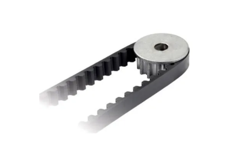 Garage door gear and sprocket component, available through Brentwood Garage Door Services.